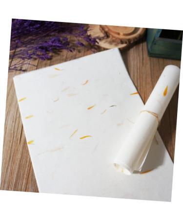 EXCEART 40 Sheet Black Drawing Paper Black Ink Red Xuan Paper Rice Exercise Paper Natural Calligraphy Ink - Buy Online on GoSupps.com