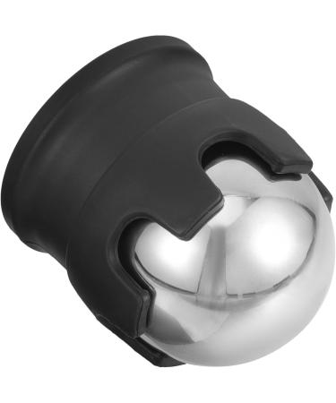 Inoomp 4-Piece Cryospheric Massage Ball Roller - Metal Plastic Manual Muscle Massager for Hot & Cold Therapy - Buy Online on GoSupps.com