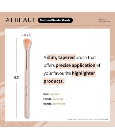 Highlighter Brush - Fluffy Eyeshadow Blending Brush | Essential Makeup Tool for Highlight & Blush - Buy Online on GoSupps.com