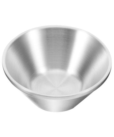 Seaesfoufu Razor shell made of stainless steel shaving cup shaving shell shaving cups Razor accessories Razor shaving bowl men shaving rooms shaving accessories razor cup for men