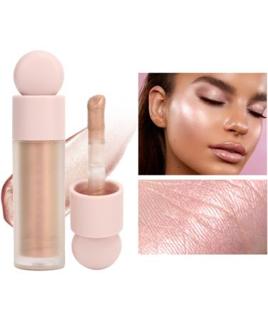 Makeup Liquid Highlighter Body Liquid Highlighter Long Lasting Smooth Waterproof 7.5ml for Midnight Party for Eyes Lips - Buy Online on GoSupps.com