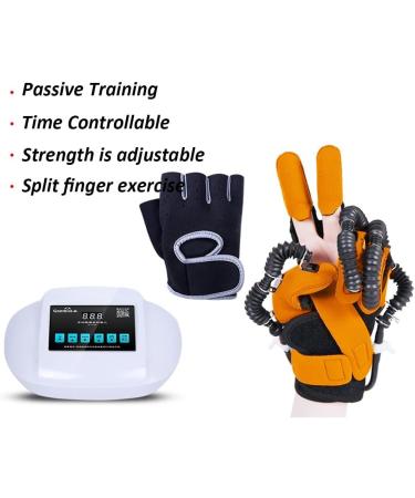 Self-Training Hand Function Rehabilitation Robot Gloves Hemiplegia Stroke Five-Fingers Training Equipment for Hand Dysfunction Patients (Right Hand Small) - Buy Online on GoSupps.com
