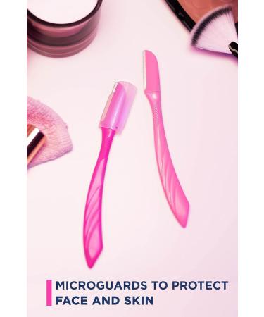 Wilkinson Sword Intuition Eyebrow Former | Women's Face Hair Remover & Trimmer | Peeling Dermaplaning Tool | 6 Disposable Razors - Shop Now! - Buy Online on GoSupps.com