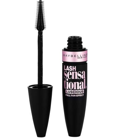 Maybelline Lash Sensational Luscious Washable Mascara  Very Black  0.32 fl. oz.  Washable Very Black  1 Count Very Black 0.32 Fl Oz (Pack of 1) - Buy Online on GoSupps.com