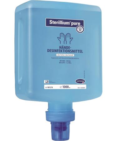 Hartmann CleanSafe Basic Dosing Dispenser & Pure Hand Disinfectant 10 x 1000 ml - Effective International Shipping - Buy Online on GoSupps.com