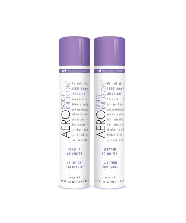 TRIDESIGN Tri Aero Body Infusion Volume Spray - Volumizing Hairspray for Fine Hair - Volume Hair Products  Hair Volume Spray - Comes with 2 10.5oz Bottles