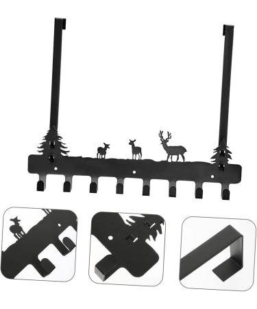 LABRIMP Towel Hooks Nail Door Hook Hat Hooks Household Hat Hook Door Coat and Hat Hook Wall Hanging Cartoon 45X36.5X3CM Black - Buy Online on GoSupps.com