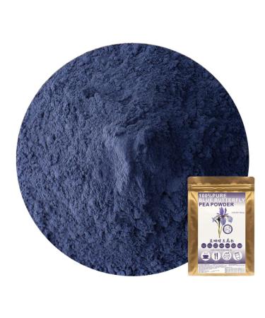 Plant Gift 100% Pure Blue Butterfly Bean Powder 100G/3.25oz Non-GMO Powder No Filler No additives Natural Blue Butterfly Bean lour Best Flavor for Smoothie Drinks 2UK-PO0098