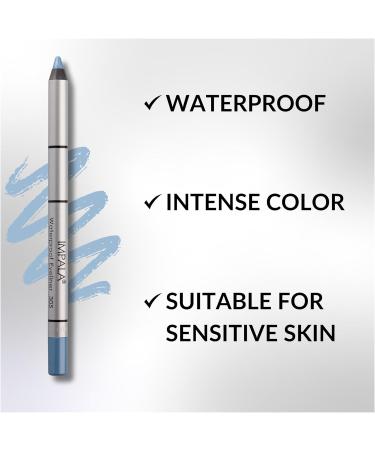 IMPALA Creamy Waterproof Light Blue Eyeliner Pencil 305 - Define Contour or Smokey Effect with Long-Lasting, Water-Resistant Color - Easy to Apply - Buy Online on GoSupps.com