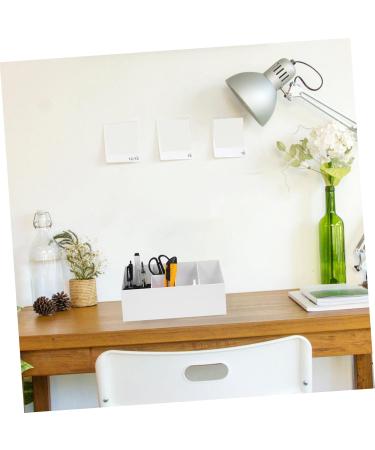Beavorty 3-St Scissor Socket Hairbrush Holder | Hairdressing Tool & Shear Comb Organizer | Stylish Plastic White Scissor Stand - Buy Online on GoSupps.com