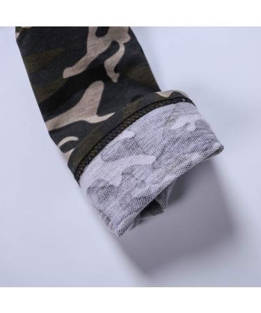 AMhomely Baby Boy Camouflage Tracksuit Set | Boys Letter Romper Sale | Ages 7-9 | Green - Buy Online on GoSupps.com