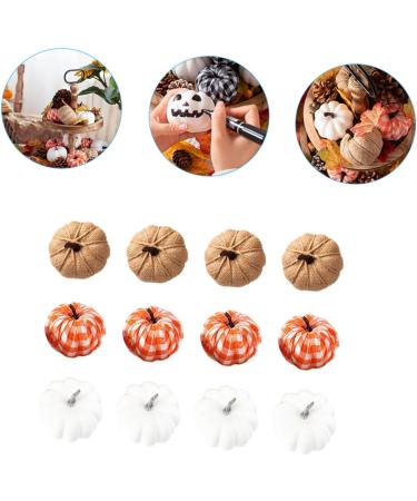 HOMSFOU 36 Pcs Artificial Pumpkin Pumpkin Model decorations Festival Pumpkin Decor decorate Environmental foam pumpkin ornaments artificial halloween set Scene Layout Pumpkin Decor reward - Buy Online on GoSupps.com