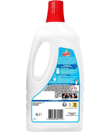 St Marc Bicarbonate Multi-Purpose Liquid - New Concentrated Formula - Pack of 4 x 1L - Buy Online on GoSupps.com