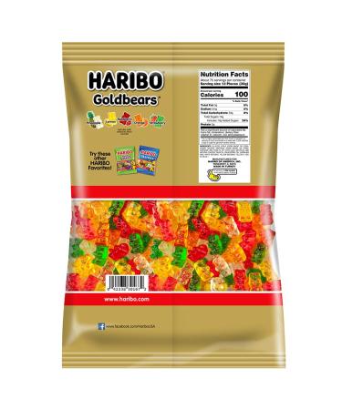 Haribo Goldbears Gummi Candy - 5lb Bag - Buy Online on GoSupps.com