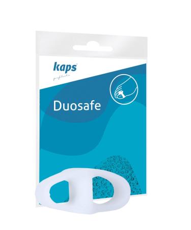 Kap's duosafe toe personator toe separator for pain relief for bale toe & hallux valgus correction rail and spreader for perfect toe position