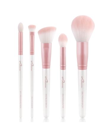 Buy Luvia Daily Essentials Makeup Brush Set | 5 Vegan Cosmetic Brushes for Powder & Eyes - International Shipping - Buy Online on GoSupps.com