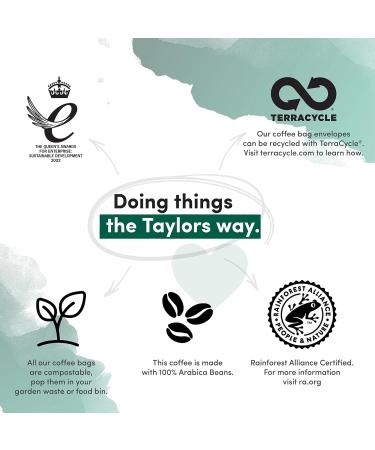 Taylors of Harrogate Decaffee Coffee Bags - Buy Online on GoSupps.com