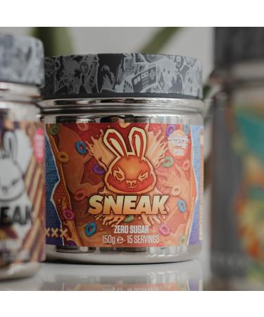 SNEAK | Breakfast Orange Edition | In-Game Focus Boost Energy Drink Zero Sugar Low-Calorie Vegan | 15 Servings Breakfast Orange 150.00 g (Pack of 1) - Buy Online on GoSupps.com