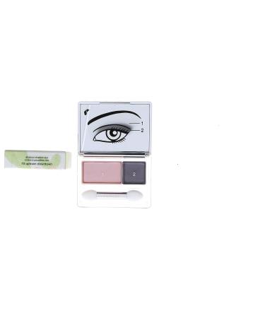 CLINIQUE All About Shadow Eye Shadow Duo - Uptown Downtown 0.07 oz Pink and Grey - Buy Online on GoSupps.com