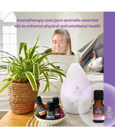 SOiL Organic Sleep Essential Blend Oil 10ml | 100% Pure Natural Sleep Aid for Diffuser & Topical Use - Buy Online on GoSupps.com