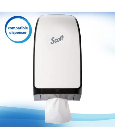 Kleenex Scott Hygienic High-Capacity Folded Tissue (48280) 2-Ply White Single Pull (250 Sheets/Pack 36 Packs/Case 9000 Sheets/Case) - Buy Online on GoSupps.com