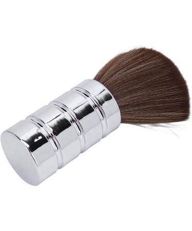 YAOGOHUA Barber Neck Duster Brush Soft Gentle Electroplating Process Professional Neck Cleaning Brush (silver) - Buy Online on GoSupps.com