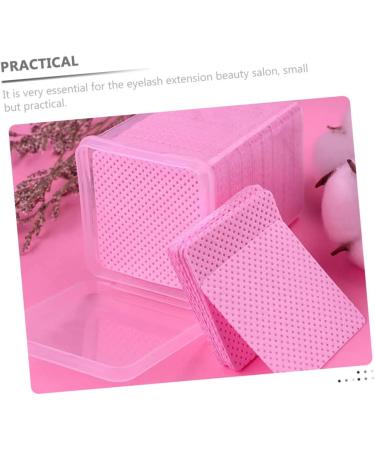 Beavorty 1600 Pcs Lint-Free Eyelash Extension Glue Wipes & Nail Remover Pads - Pure Cotton Anti-Clogging Pads for Salons - Buy Online on GoSupps.com