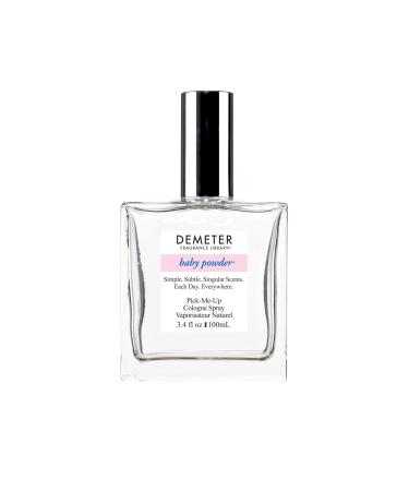 DEMETER 3.4oz Cologne Spray - Baby Powder Baby Powder 3.4 Fl Oz (Pack of 1)