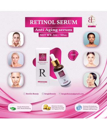 Buy Retinol Serum 2.5% with Hyaluronic Acid & Aloe Vera - Anti-Aging Skincare | Global Shipping - Buy Online on GoSupps.com