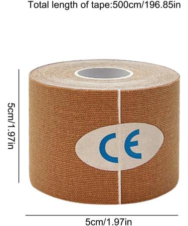 Elastic Cotton Athletic Tape | Athletic Tape Enhanced Support - Elastic Precut Strips Athletic Wraps for Rehabilitation Patients 12 - Buy Online on GoSupps.com