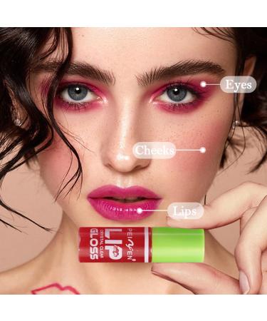 Buy 6 Colors Lip Oil Gloss | Hydrating & Plumping Lip Makeup Non-Sticky Shine - Free International Shipping - Buy Online on GoSupps.com