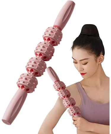 Fowybe Pressure Point Muscle Roll - Body Sculpting Yoga Stick & 4-Ball Massage Device for Sore Muscles Relief - Buy Online on GoSupps.com