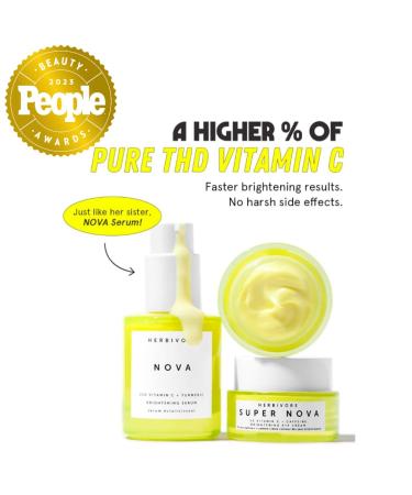 HERBIVORE Brightening Skincare Duo | Nova Serum & Super Nova Eye Cream - Radiant Skin Worldwide - Buy Online on GoSupps.com