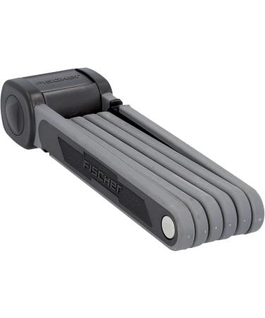 Fischer PROTEC FKS85 Soft-Touch Folding Bicycle Lock | 85 cm 2 Keys Black | Secure International Shipping - Buy Online on GoSupps.com