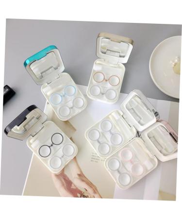 JECOMPRIS Contact Lens Accessories - Travel Holder & Mini Bottle Organizer | Blue Storage Box - Buy Online on GoSupps.com