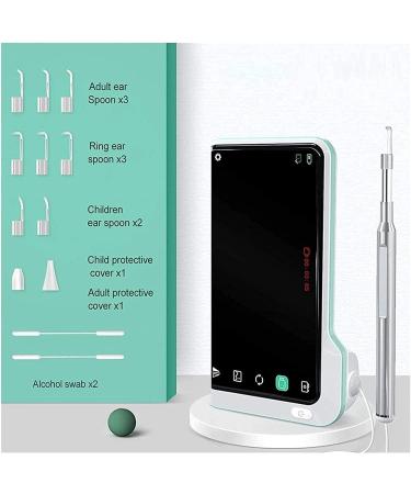 KouRy Multifunction Ear Wax Removal Tool Camera Smart Visual Ear Cleaner 1296P FHD Wireless Ear Otoscope with 6 LED Lights IP67 Waterproof WiFi Ear Cleaning Kit - Buy Online on GoSupps.com