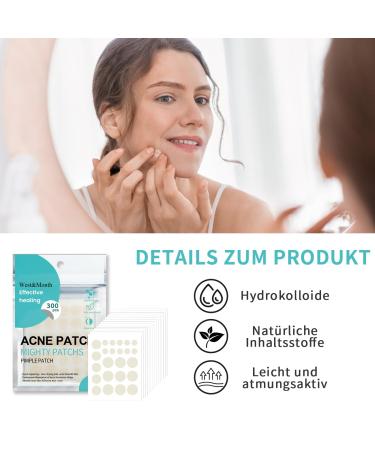 Day & Night 2-in-1 Waterproof Pimple Patches | Anti-Acne with Tea Tree Oil & Salicylic Acid | Thin Light Invisible | 300 Transparent Patches for Effective Acne Treatment - Buy Online on GoSupps.com
