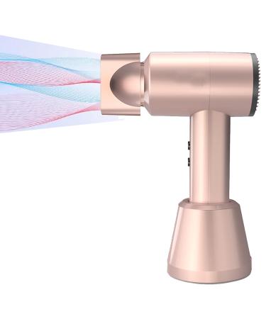 Cordless Hair Dryer for Women Rechargeable Wireless Blow Dryer Travel Hair Dryers Fasting Drying Light and Quiet for Kids Outdoor Camping Pink
