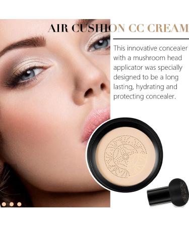 2024 Nuovo fungo testa cuscino d'aria CC crema trucco correttore idratante opaco di longa durata impermeabile di lunga durata adatto a tutti i tipi di pelle (Natural color 2) - Buy Online on GoSupps.com