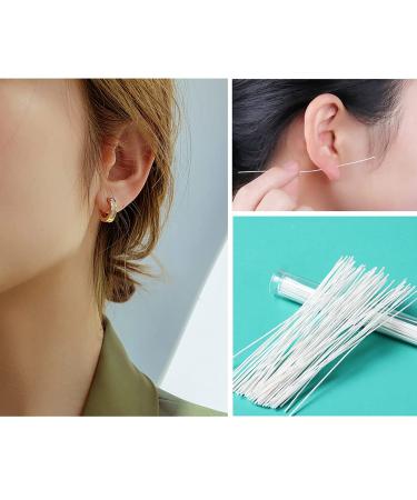 60pcs Disposable Ear Piercing Cleaning Lines - Effective Earring Hole Care Tool in Green | International Shipping Available - Buy Online on GoSupps.com