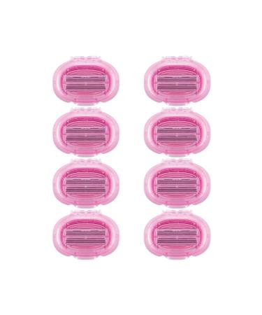Pure Silk Contour 6 Women's Razor & 10 Ct Refill Set - Premium Quality for Smooth Shaving | International Shipping Available - Buy Online on GoSupps.com