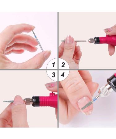 Professional Diamond Nail Bits Set - 10 Pieces Tungsten Steel for Manicure & Nail Care | International Shipping Available - Buy Online on GoSupps.com