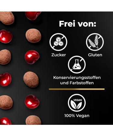 Dried Cherries in Dessert Chocolate - Mr Fudgestoo Sweets | Premium Gourmet Confectionery - 80g Box - Buy Online on GoSupps.com