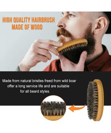 Sweet Carrot Beard Care Set - Beard Balm Oil Brush & Comb Gift Set for Men - Travel Ready - Buy Online on GoSupps.com