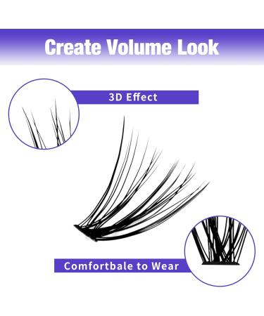 300PCS C Curl Cluster Lashes 30D 0.07mm 8-16mm Mixed | DIY Eyelash Extensions at Home - Buy Online on GoSupps.com