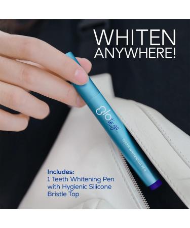 GLO to Go Teeth Whitening Pen | Safe & Effective Sensitive Teeth Treatment | Dentist-Invented Travel-Friendly Cinnamint Flavor - Buy Online on GoSupps.com
