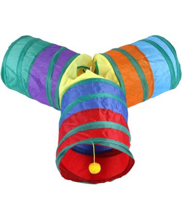 32Pcs Interactive Cat Toy Set: S-Tunnel, Feather Teaser, Fluffy Mouse, Crinkle Balls, Bell Play - Perfect for Cat, Puppy, Kitty, Kitten - Buy Online on GoSupps.com