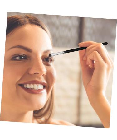 Baluue 6pcs Flat Eyebrow Brush Eyeliner Brush Eye Makeup Brush Eyebrow Makeup Brush Black Artificial Fiber - Buy Online on GoSupps.com
