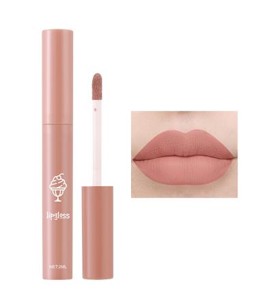 Matte Ink Liquid Lipstick Long Lasting High Impact Color Up to 16H Wear High Pigment Color Longwear Weightless Velvet Lip Tint Lipstick Lip Gloss for Women and Girls 04# 0.07 Fl Oz (Pack of 1)