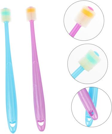 Minkissy 4-Piece Children's Toothbrush Set | Manual Training Brushes with Bristle Grip for Optimal Oral Care - Ship Worldwide - Buy Online on GoSupps.com